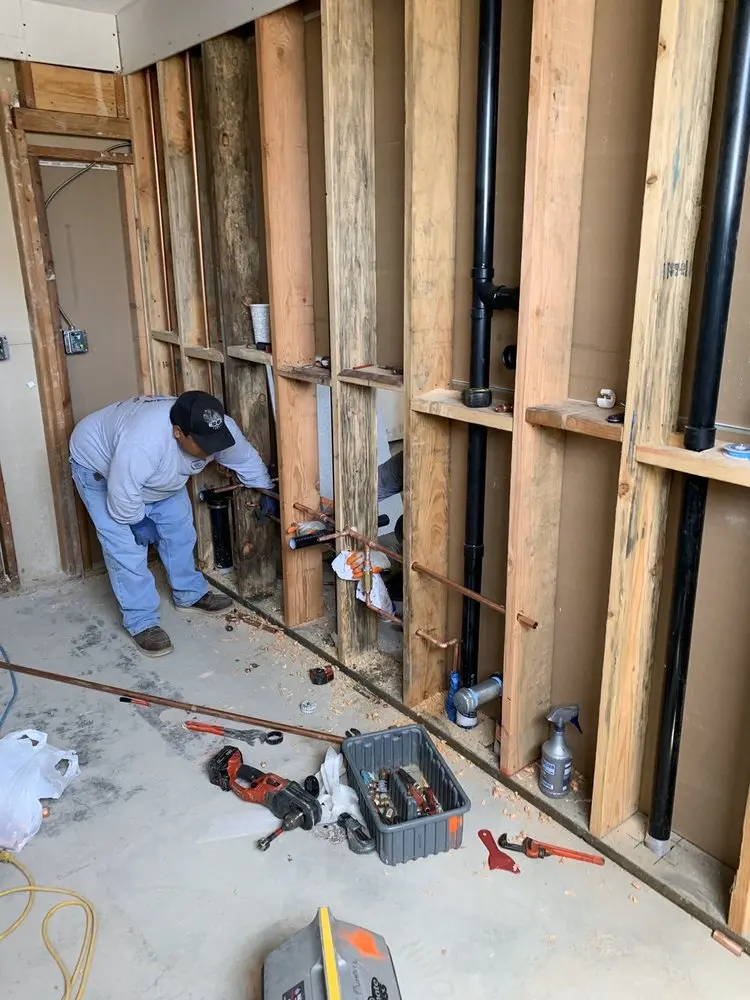 Commercial rough-in plumbing for Commercial Plumbing in Bryn Mawr